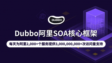 Dubbo阿里SOA核心开源框架/Java高性能